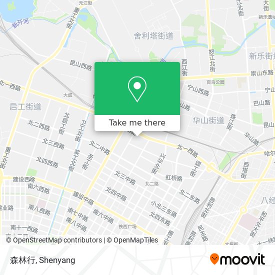 森林行 map