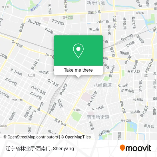 辽宁省林业厅-西南门 map