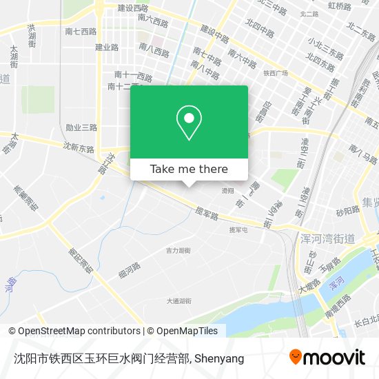 沈阳市铁西区玉环巨水阀门经营部 map