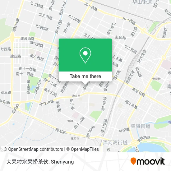 大果粒水果捞茶饮 map