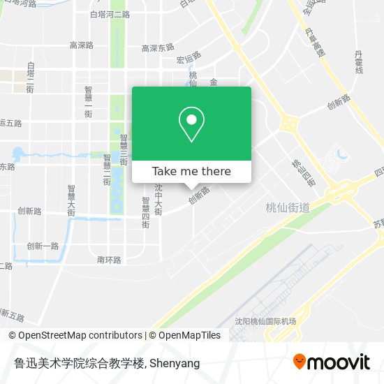 鲁迅美术学院综合教学楼 map