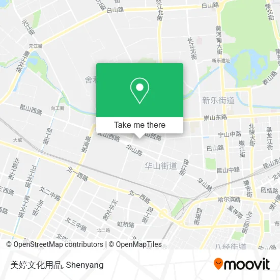 美婷文化用品 map