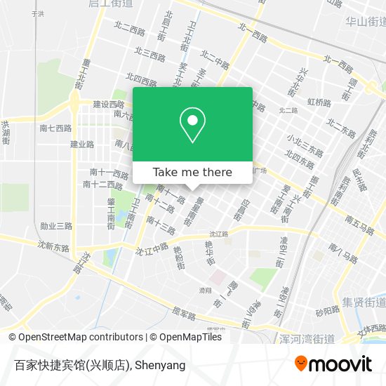 百家快捷宾馆(兴顺店) map