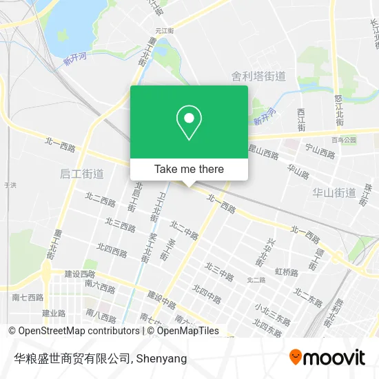 华粮盛世商贸有限公司 map