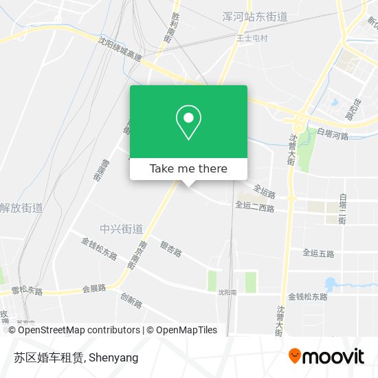 苏区婚车租赁 map
