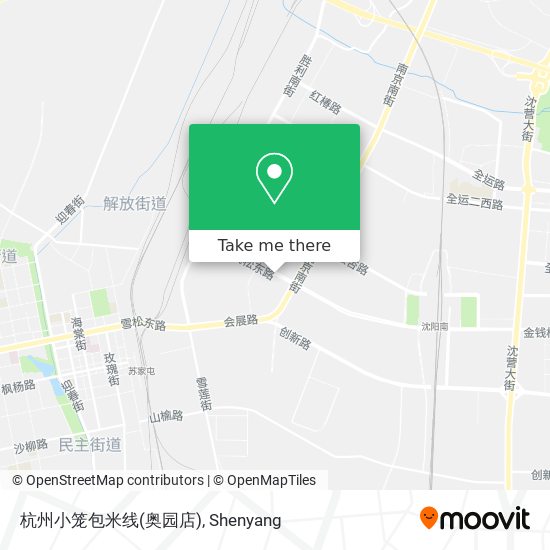 杭州小笼包米线(奥园店) map