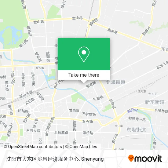 沈阳市大东区洮昌经济服务中心 map