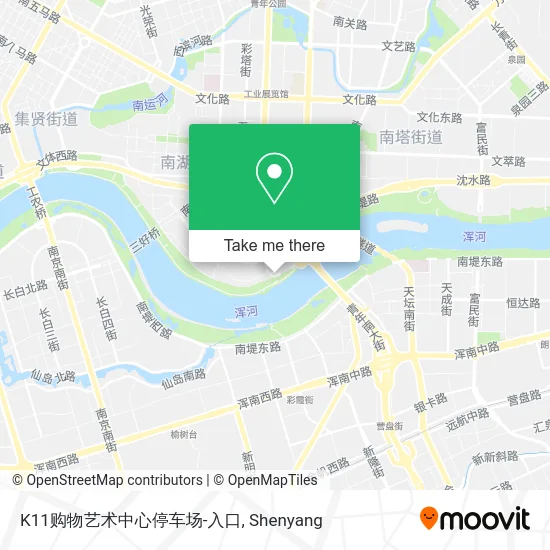 K11购物艺术中心停车场-入口 map