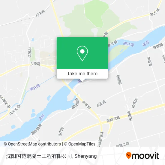 沈阳国范混凝土工程有限公司 map