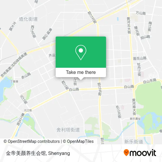 金帝美颜养生会馆 map