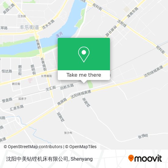 沈阳中美钻镗机床有限公司 map