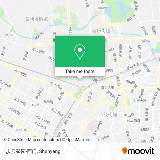 步云家园-西门 map