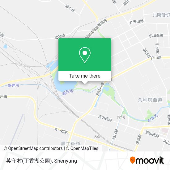 英守村(丁香湖公园) map