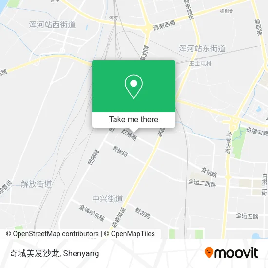 奇域美发沙龙 map