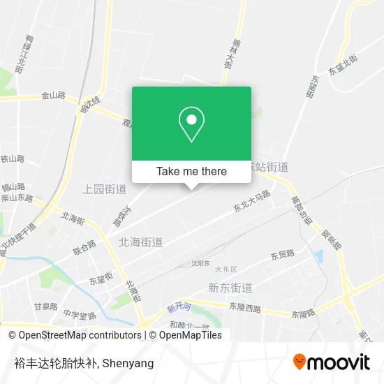 裕丰达轮胎快补 map