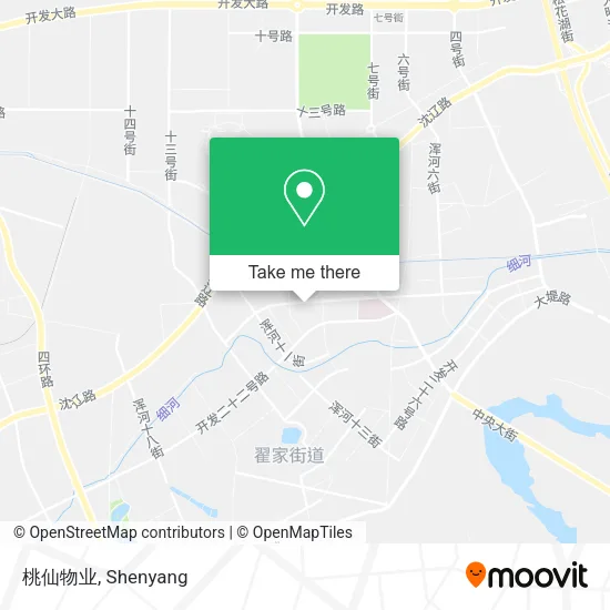 桃仙物业 map