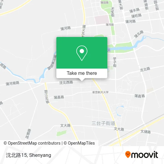 沈北路15 map