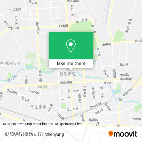 朝阳银行(皇姑支行) map