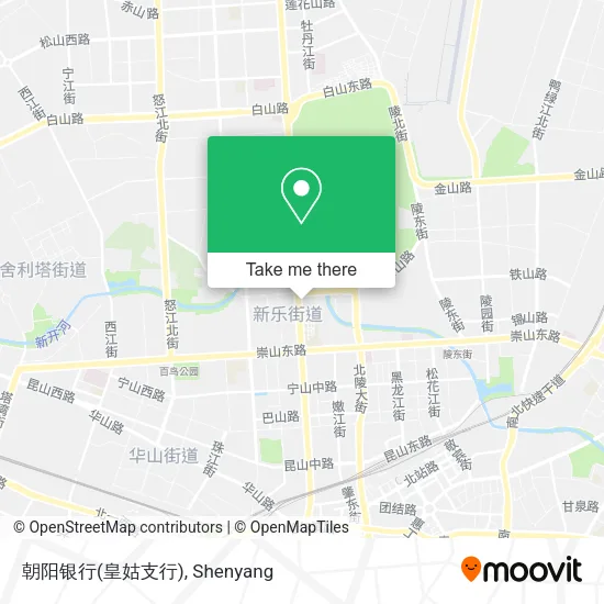 朝阳银行(皇姑支行) map