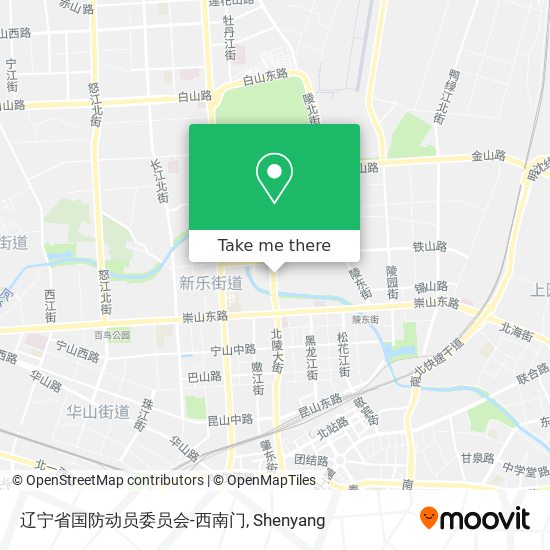 辽宁省国防动员委员会-西南门 map