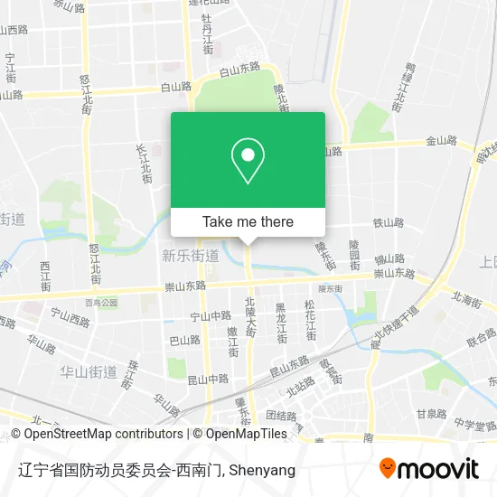 辽宁省国防动员委员会-西南门 map