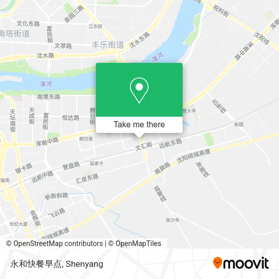 永和快餐早点 map