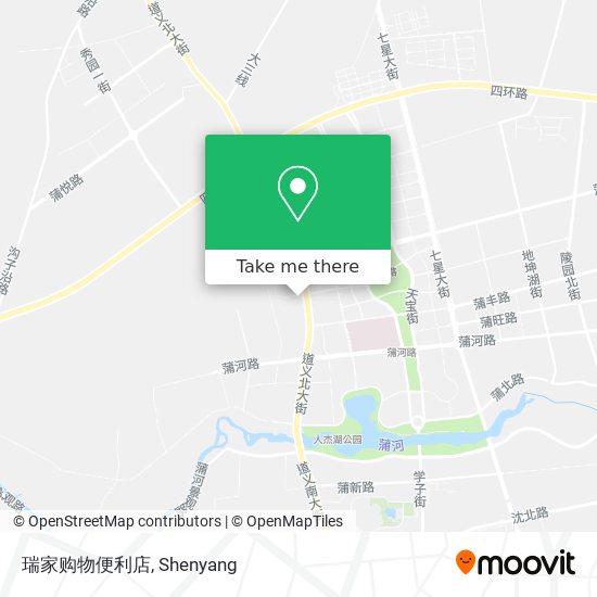 瑞家购物便利店 map