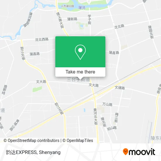 韵达EXPRESS map