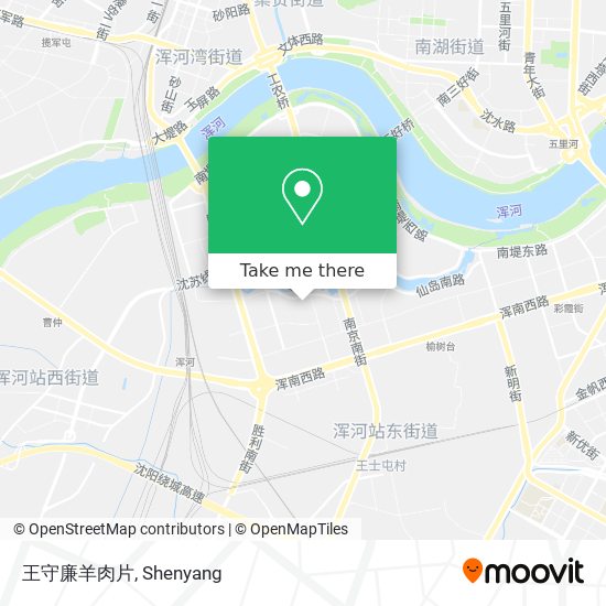 王守廉羊肉片 map