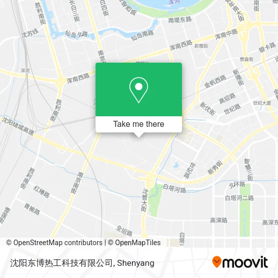 沈阳东博热工科技有限公司 map