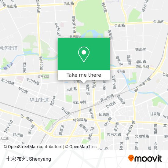 七彩布艺 map