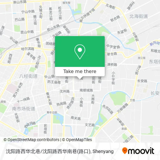 沈阳路西华北巷/沈阳路西华南巷(路口) map