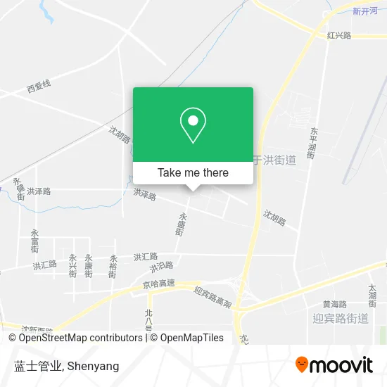蓝士管业 map