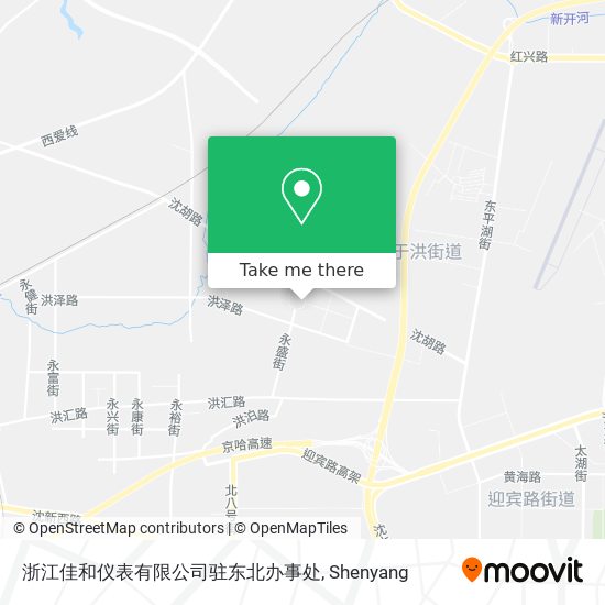 浙江佳和仪表有限公司驻东北办事处 map