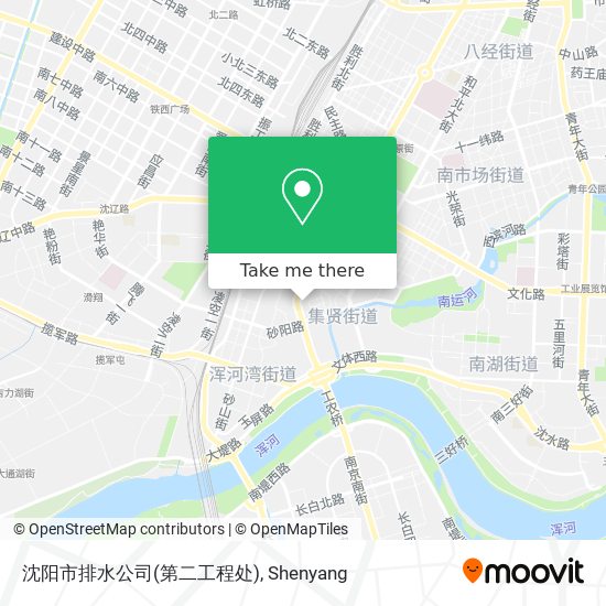沈阳市排水公司(第二工程处) map