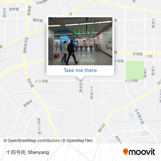 十四号街 map