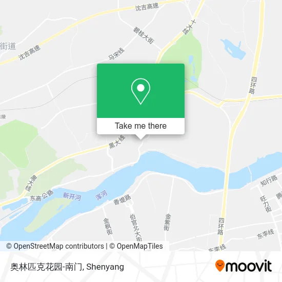 奥林匹克花园-南门 map