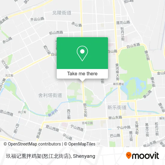 玖福记熏拌鸡架(怒江北街店) map