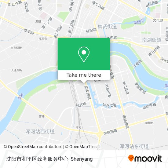 沈阳市和平区政务服务中心 map