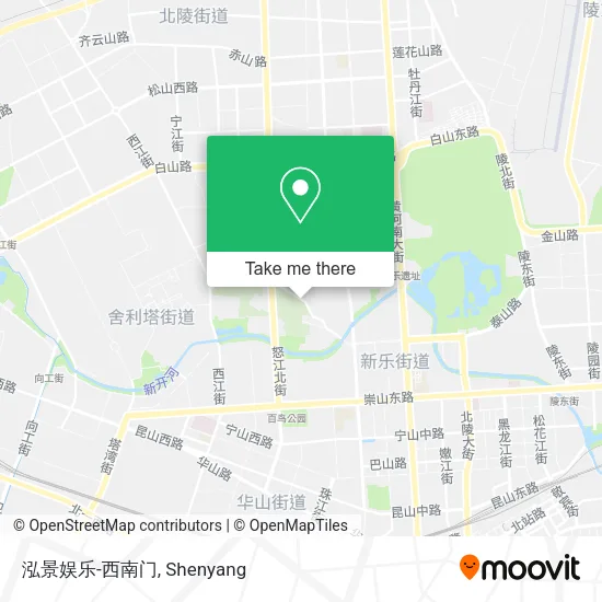 泓景娱乐-西南门 map