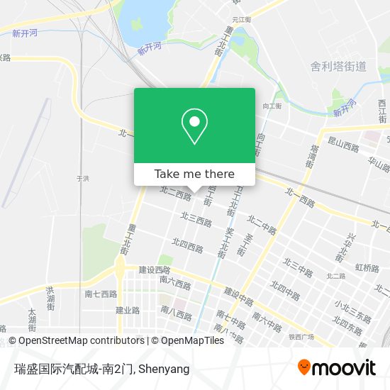 瑞盛国际汽配城-南2门 map