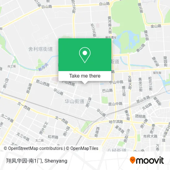 翔凤华园-南1门 map