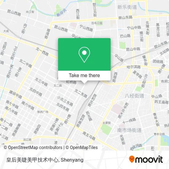 皇后美睫美甲技术中心 map