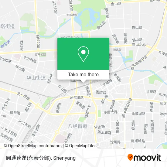 圆通速递(永泰分部) map