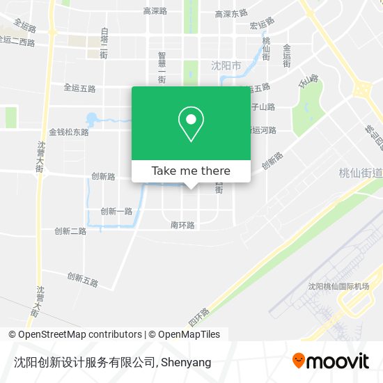 沈阳创新设计服务有限公司 map
