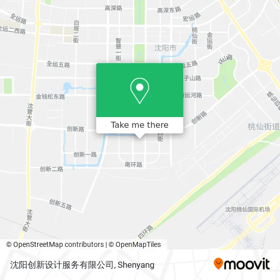 沈阳创新设计服务有限公司 map