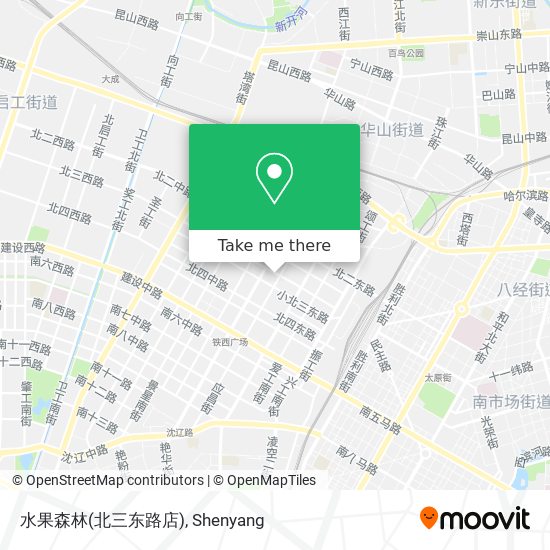 水果森林(北三东路店) map