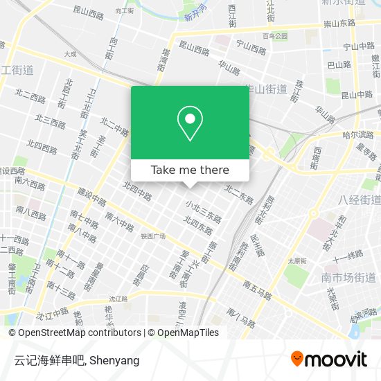 云记海鲜串吧 map