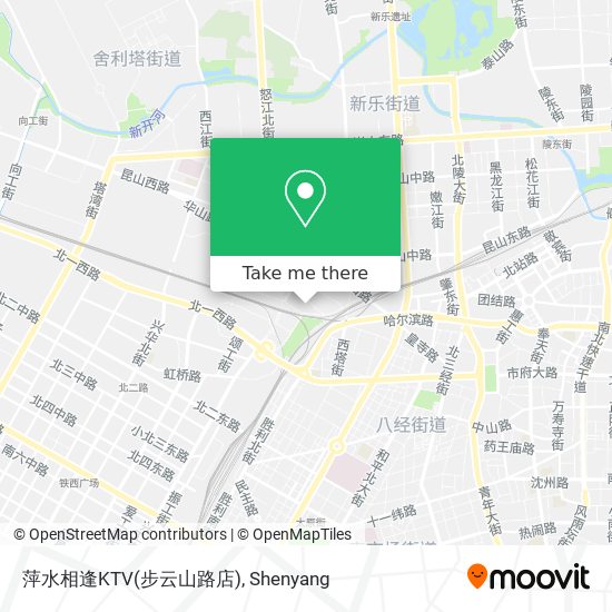 萍水相逢KTV(步云山路店) map
