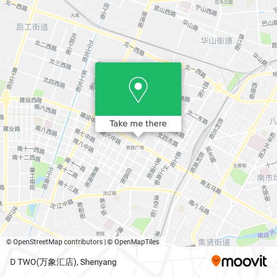 D TWO(万象汇店) map